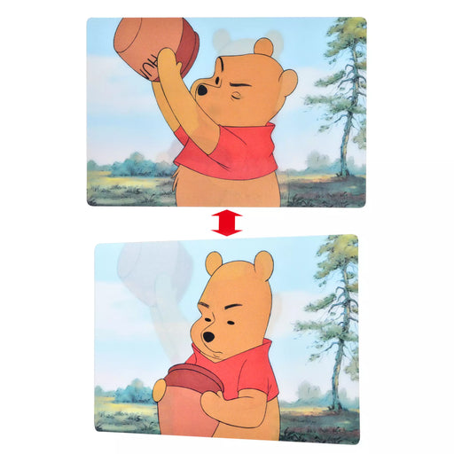 JDS - Winnie the Pooh and Honey "Lenticular" Post Card