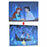 JDS - Ariel & Prince Eric, Flounder Boat  "Lenticular" Post Card