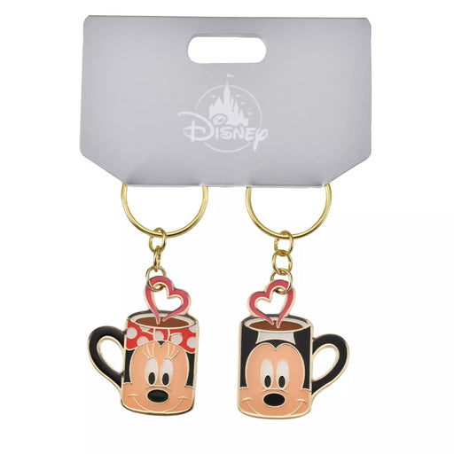 JDS - Key chain Fes x Mickey & Minnie Mouse "Mugs" Keychain Set (Release Date: Sept 27, 2024)