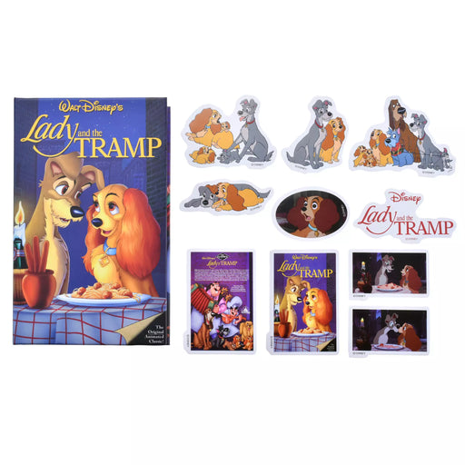 JDS - Sticker Collection x Lady and the Tramp VHS Style Box Sticker (Release Date: Sept 27, 2024)