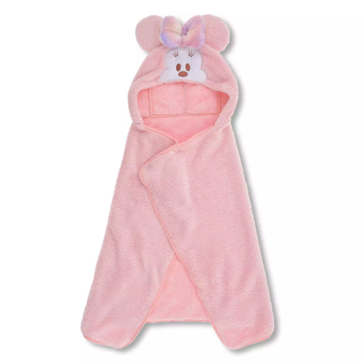 JDS- Enjoy Winter x Minnie Mouse Hood Face Blanket for Kids