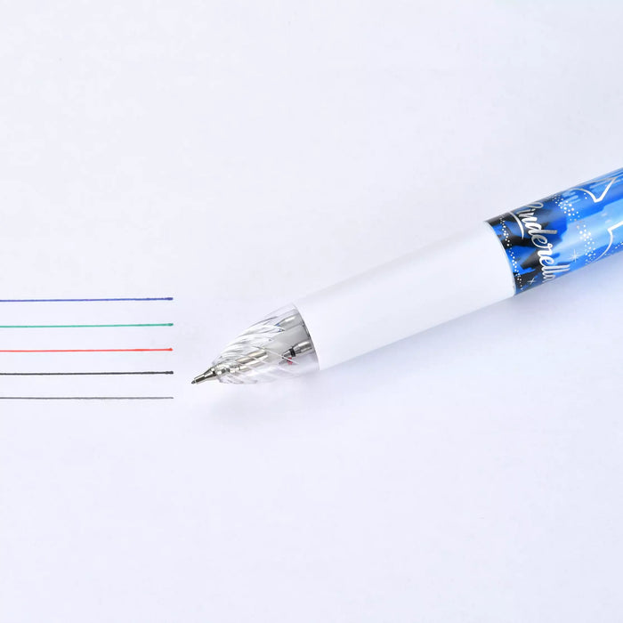 JDS - Zebra Sarasa 4 Color 0.5 mm Gel Multi Pen + 0.5 mm Pencil x Cinderella