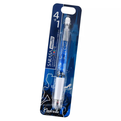 JDS - Zebra Sarasa 4 Color 0.5 mm Gel Multi Pen + 0.5 mm Pencil x Cinderella