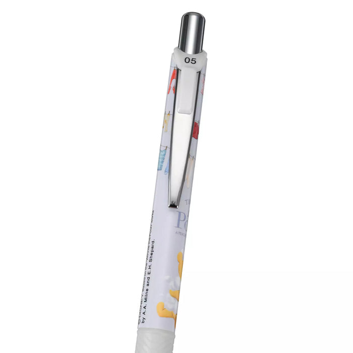 JDS - Winnie the Pooh "Laundry & Bath" Energel 0.5 Gel Ink Ballpoint Pen