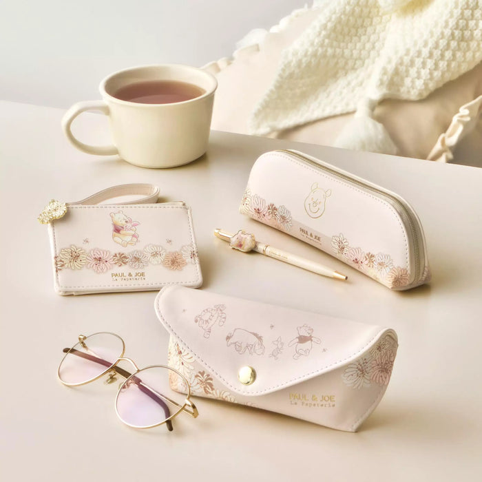 JDS - [PAUL & JOE La Papeterie] Winnie the Pooh pencil case, Chrysanthemum (Release Date: Feb 25, 2025)