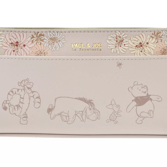 JDS - [PAUL & JOE La Papeterie] Pooh & Friends Pencil Case, Chrysanthemum (Release Date: Feb 25, 2025)