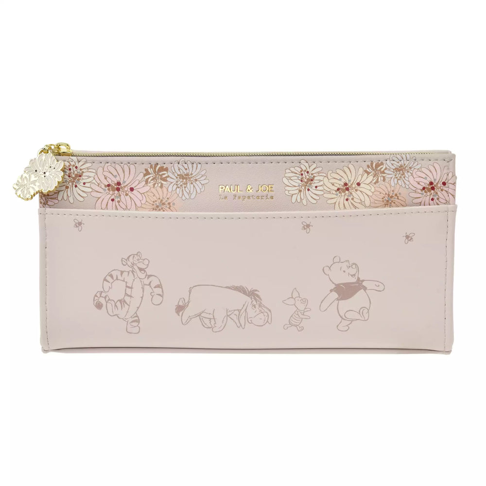 JDS - [PAUL & JOE La Papeterie] Pooh & Friends Pencil Case, Chrysanthemum (Release Date: Feb 25, 2025)