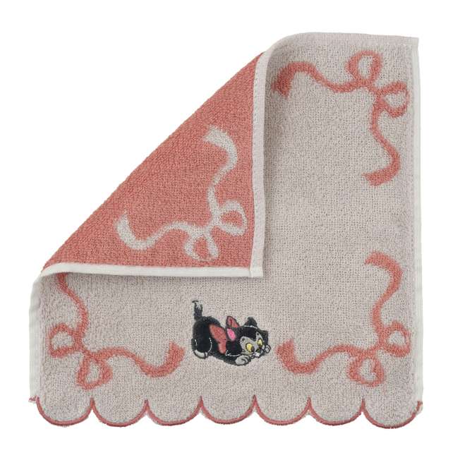 JDS - Scallop Ribbon x Figaro Mini Towel