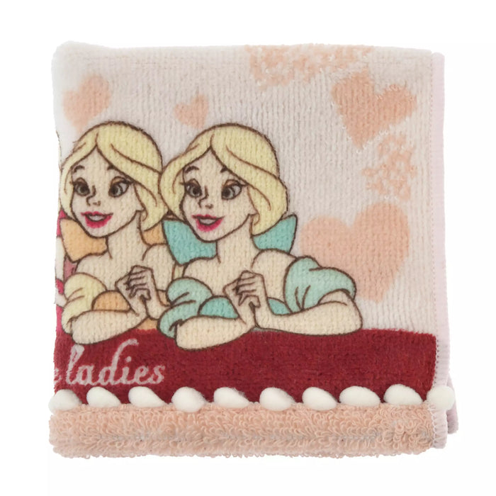 JDS - Beauty and the Beast Claudette, Laurette, Paulette Pattern Mini Towel