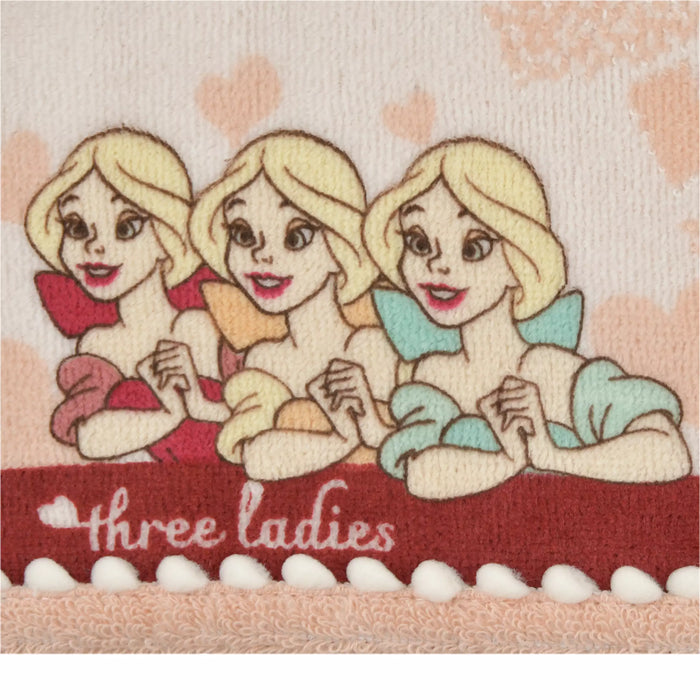 JDS - Beauty and the Beast Claudette, Laurette, Paulette Pattern Mini Towel