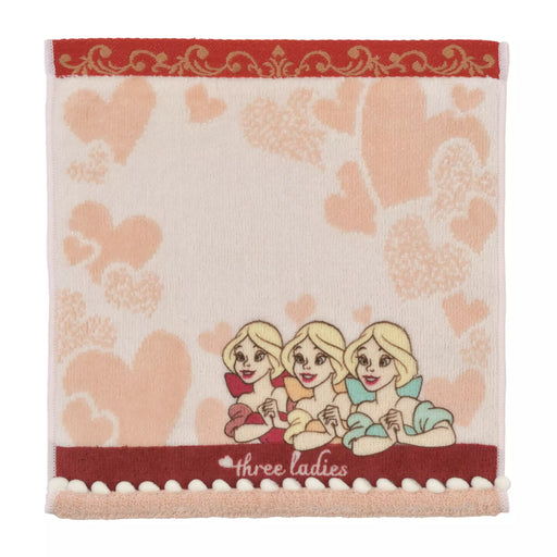 JDS - Beauty and the Beast Claudette, Laurette, Paulette Pattern Mini Towel