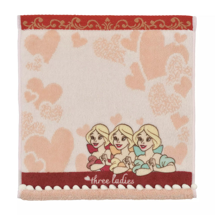 JDS - Beauty and the Beast Claudette, Laurette, Paulette Pattern Mini Towel