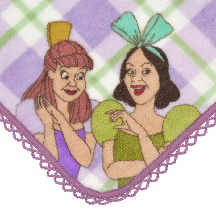 JDS - Cinderella Drizella & Anastasia Pattern Mini Towel