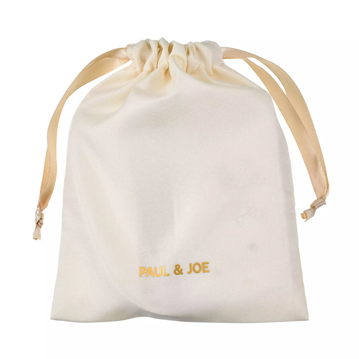 JDS - [PAUL & JOE La Papeterie] Winnie the Pooh & Piglet ID card case, reel type, with drawstring pouch, chrysanthemum (Release Date: Feb 25, 2025)