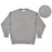 JDS - Magical Label x Mickey Mouse Embossed Standing Pose Grey Long Sleeve Sweatshirt for Adults (Release Date: Feb 25, 2025)