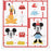 JDS - Sticker Collection x Mickey, Minnie, Pluto "Plastic Model Style" Stickers
