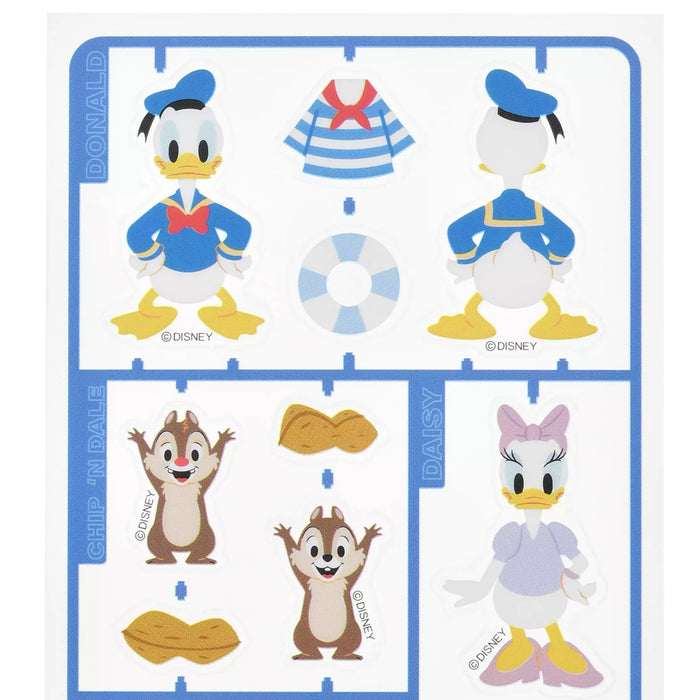 JDS - Sticker Collection x Donald, Daisy, Chip & Dale "Plastic Model Style" Stickers