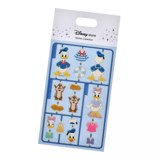 JDS - Sticker Collection x Donald, Daisy, Chip & Dale "Plastic Model Style" Stickers