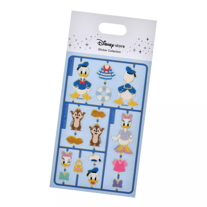 JDS - Sticker Collection x Donald, Daisy, Chip & Dale "Plastic Model Style" Stickers