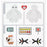 JDS - Sticker Collection x Big Hero 6, Big Hero 6 2.0, Mochi "Plastic Model Style" Stickers