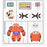 JDS - Sticker Collection x Big Hero 6, Big Hero 6 2.0, Mochi "Plastic Model Style" Stickers