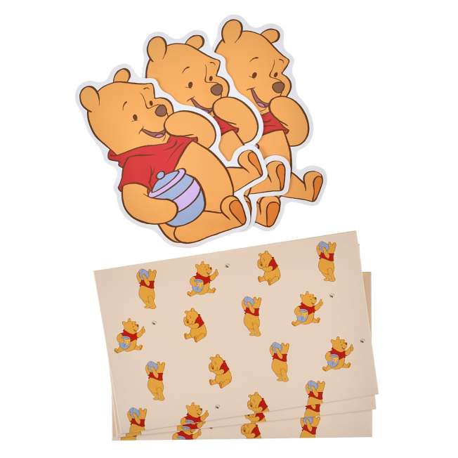 JDS - Winnie the Pooh "Die Cut" Message Card and Envelope Set