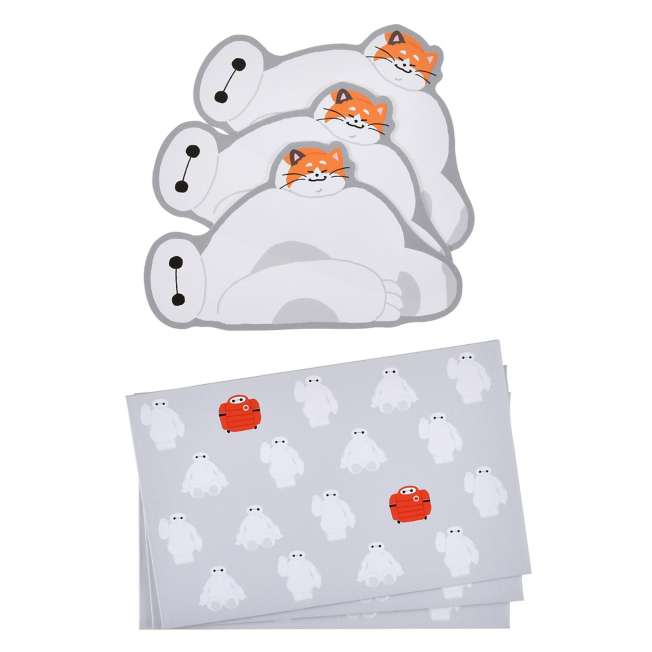 JDS - Baymax & Mochi "Die Cut" Message Card and Envelope Set