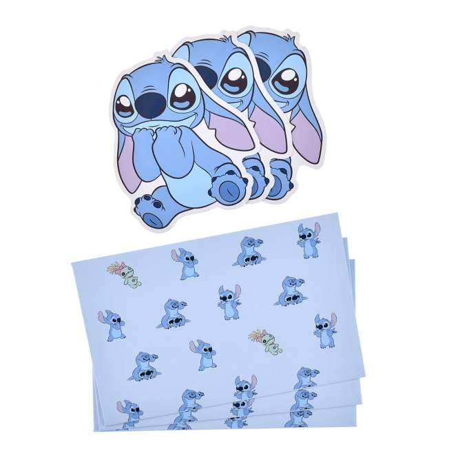 JDS - Stitch & Scrump "Die Cut" Message Card and Envelope Set
