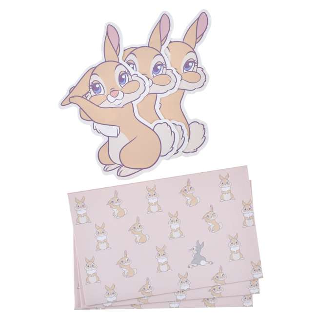 JDS - Miss Bunny & Thumper "Die Cut" Message Card and Envelope Set