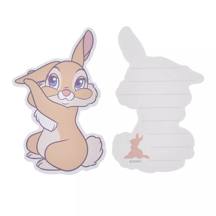 JDS - Miss Bunny & Thumper "Die Cut" Message Card and Envelope Set