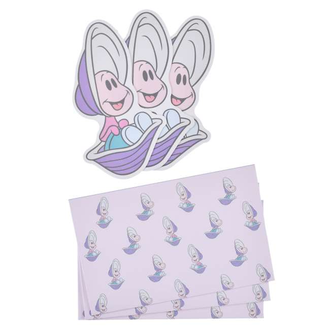 JDS - Young Oyster "Die Cut" Message Card and Envelope Set