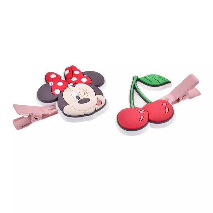 JDS - MAEGAMI Hair Zakka x Minnie Mouse "Fruit" Color Hair Clip Set