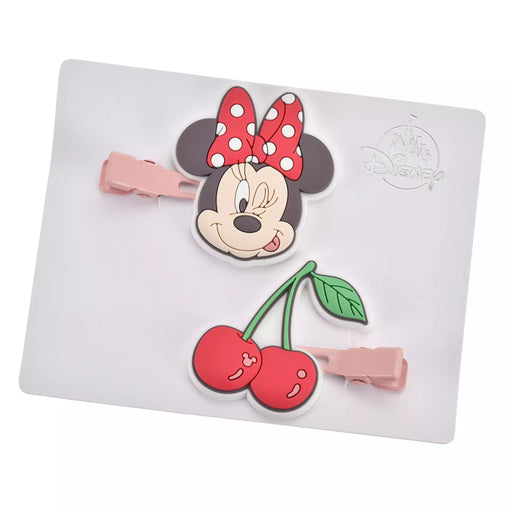 JDS - MAEGAMI Hair Zakka x Minnie Mouse "Fruit" Color Hair Clip Set