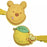 JDS - MAEGAMI Hair Zakka x Winnie the Pooh "Fruit" Color Hair Clip Set