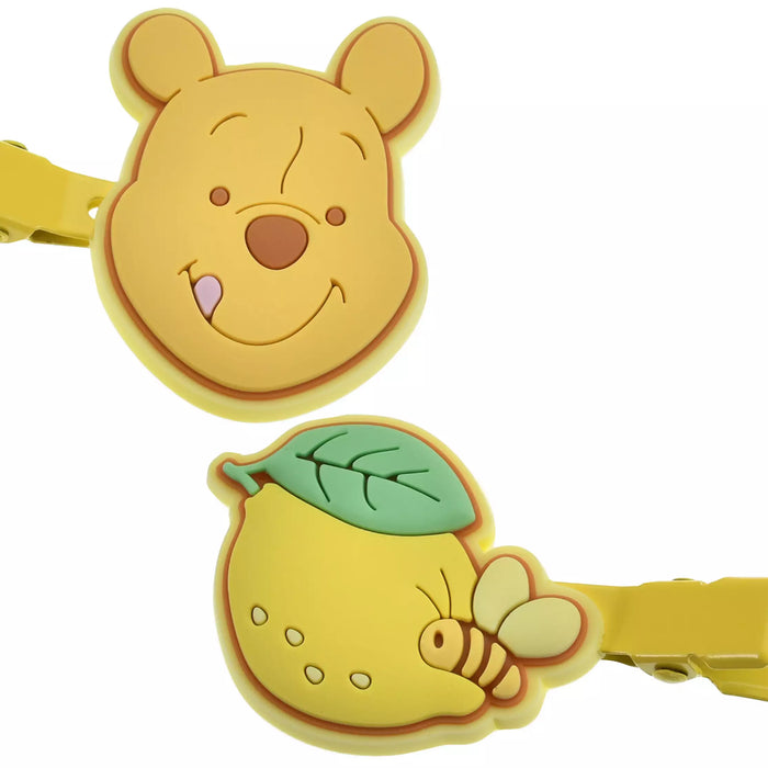 JDS - MAEGAMI Hair Zakka x Winnie the Pooh "Fruit" Color Hair Clip Set