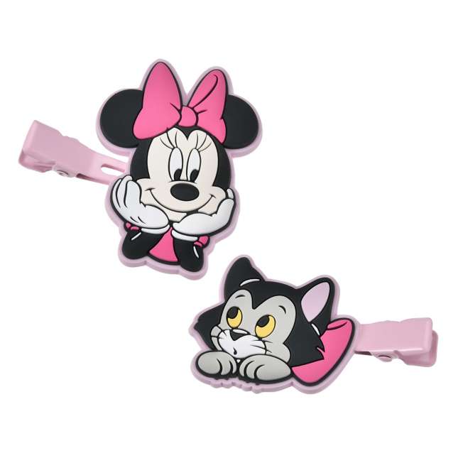 JDS - MAEGAMI Hair Zakka x Minnie & Figaro "Color" Hair Clip Set