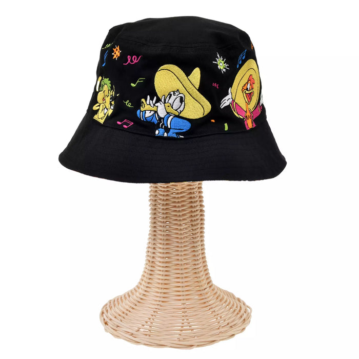 JDS - The Three Caballeros 80th x Donald Duck, Panchito Pistoles & José Carioca Reversible Bucket Hat for Adults (Release Date: Feb 11, 2025)