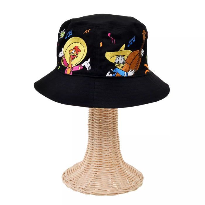 JDS - The Three Caballeros 80th x Donald Duck, Panchito Pistoles & José Carioca Reversible Bucket Hat for Adults (Release Date: Feb 11, 2025)