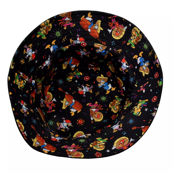 JDS - The Three Caballeros 80th x Donald Duck, Panchito Pistoles & José Carioca Reversible Bucket Hat for Adults (Release Date: Feb 11, 2025)