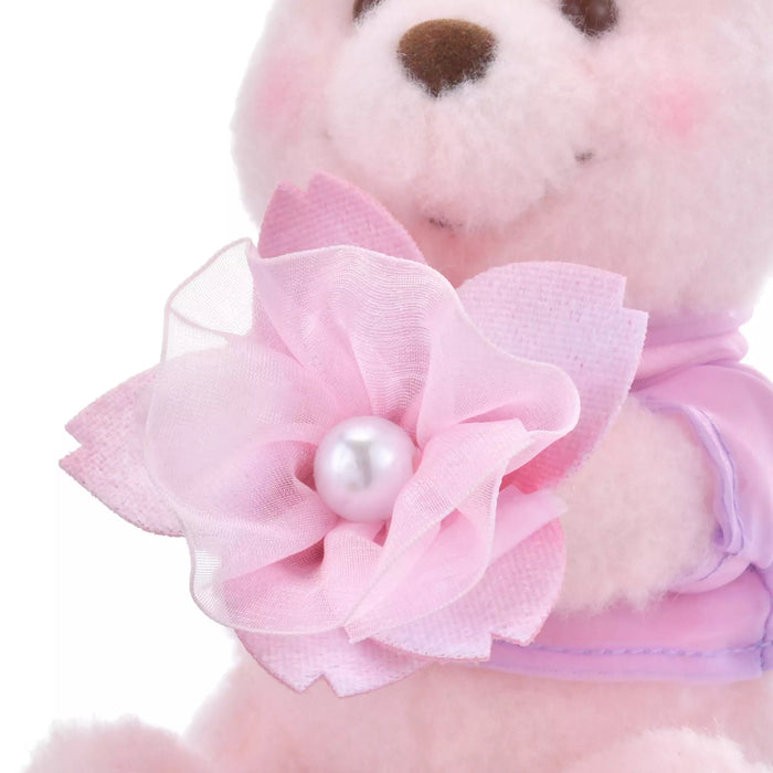 HKDL - Cherry Blossom Sakura 2025 Collection x Winnie the Pooh Plush Keychain