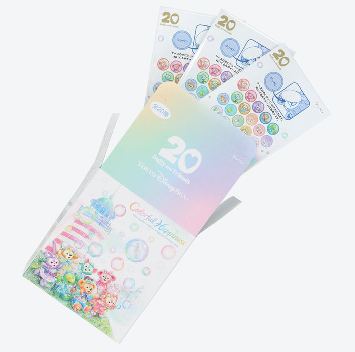 TDR - Duffy & Friends 20th Anniversary: Colorful Happiness x Duffy & Friends Mystery Patch Whole Set (Release Date: Apr 8, 2025)