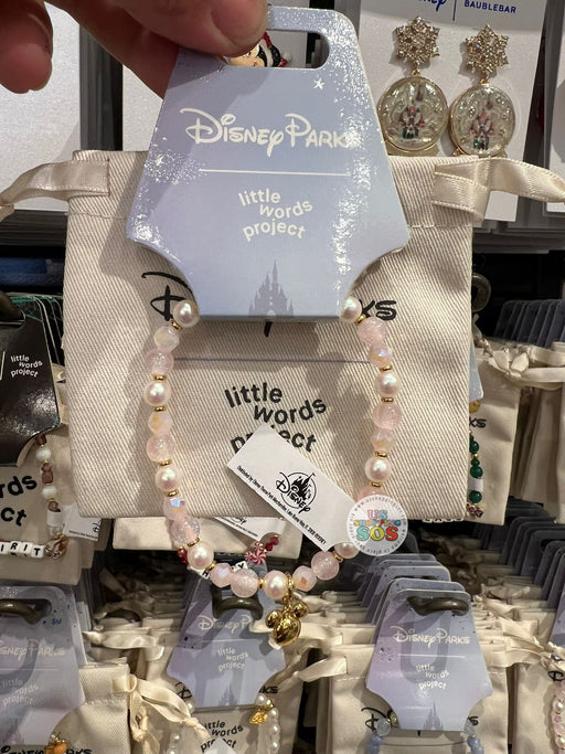 DLR/WDW - Little Words Project - Pink Beads Bracelet