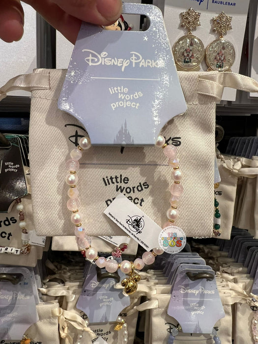 DLR/WDW - Little Words Project - Pink Beads Bracelet
