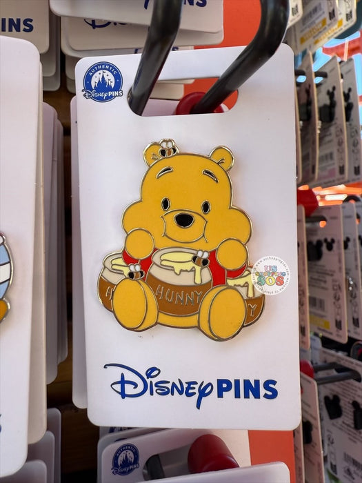 DLR/WDW - Winnie the Pooh - Pooh with Cheeks Full of Hunny Pin (3/9/2024)