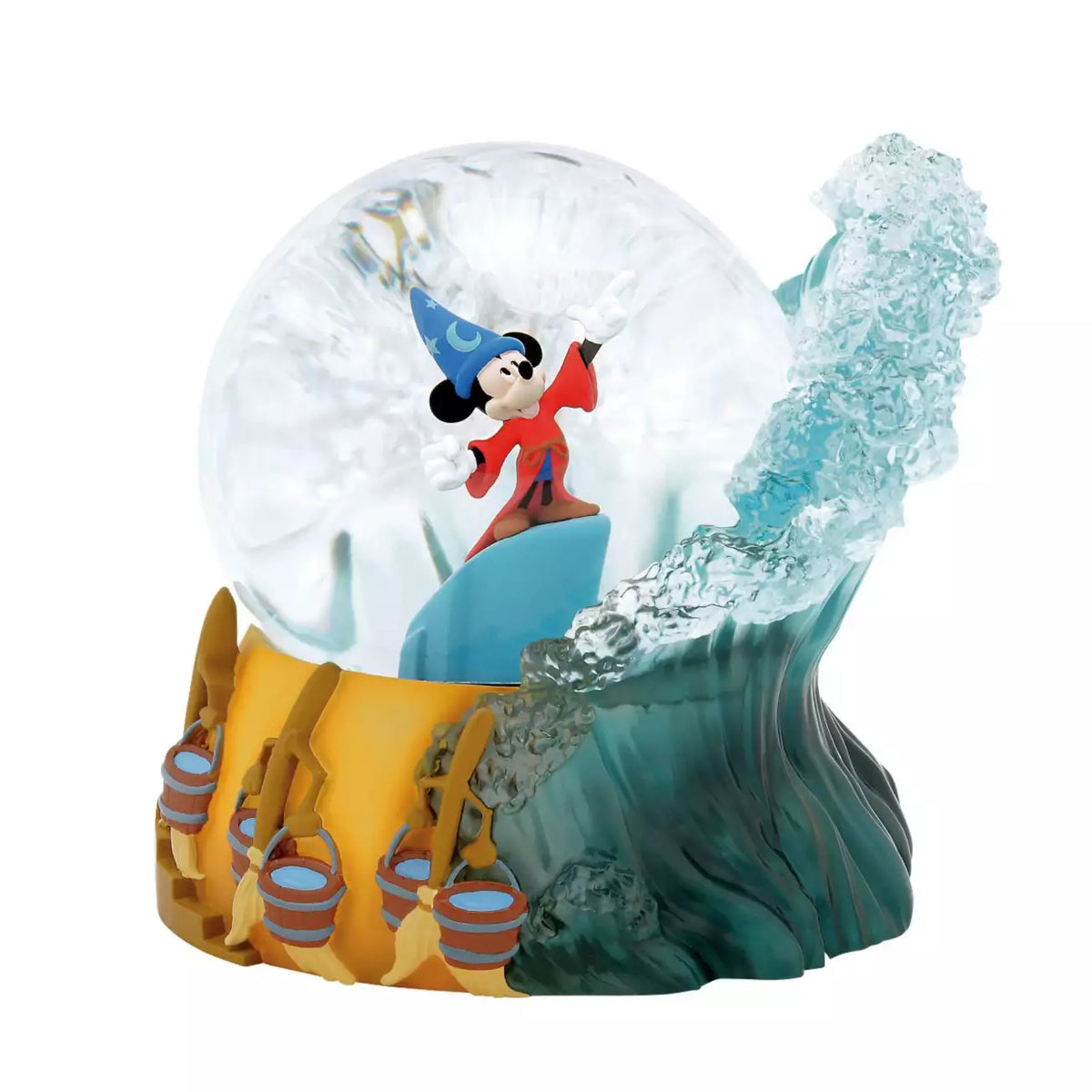 JDS - Magic Disney FANTASIA 85TH - Enesco Mickey & Broom Snow
