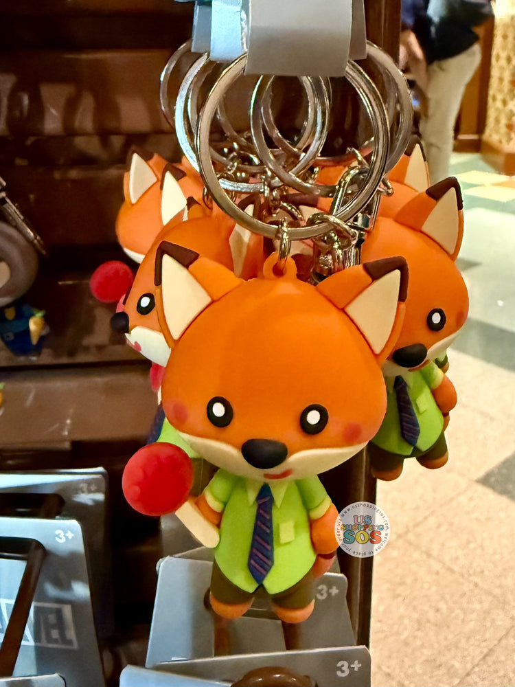 DLR/WDW - Zootopia Nick Wilde Cutie Character Keychain