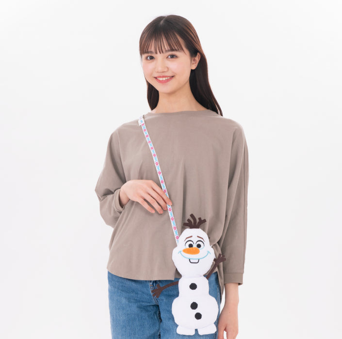 TDR - Fantasy Springs Anna & Elsa Frozen Journey Collection x Olaf Plush Shaped Shoulder Bag