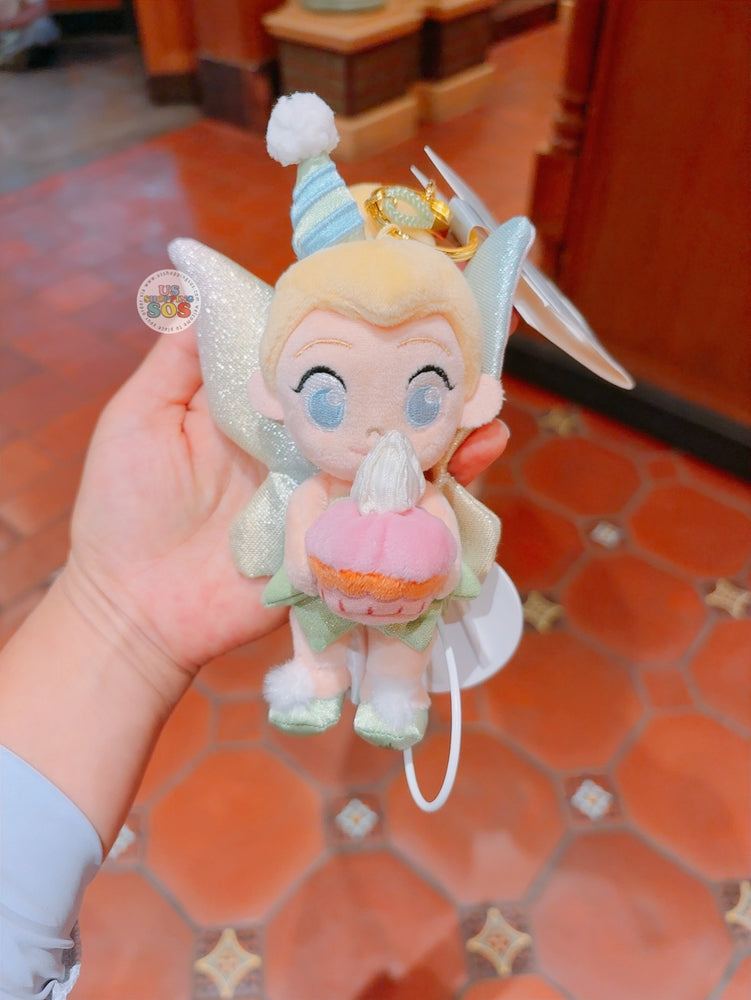 SHDL - Shanghai Disney Resort 9th Anniversary x Tinkerbell Plush Keychain