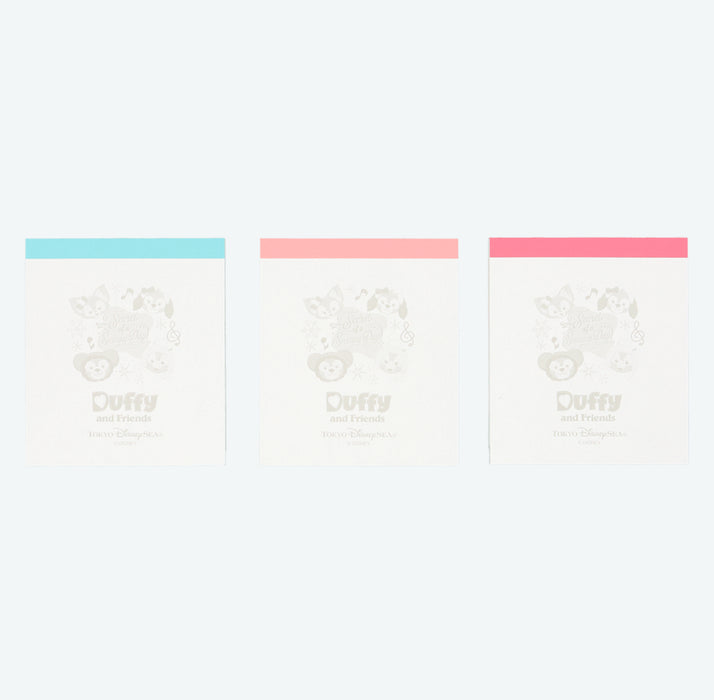 TDR - Duffy & Friends "Secret Of a Snowy Day" Collection x Memo/Sticky Note Pads Set of 3 (Release Date: Nov 4, 2025)