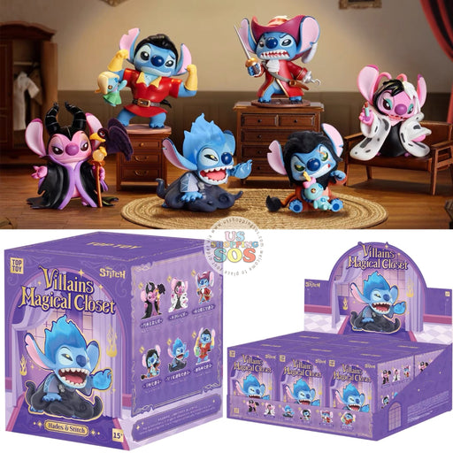 China Exclusive Top Toy - 2026 Stitch Villians Magical Closet Figure Blind Box (Release Date: Sept 4, 2026)